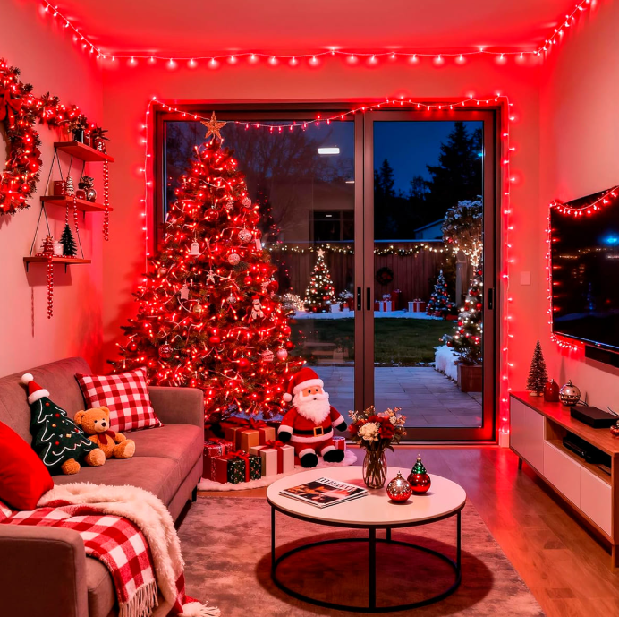 Luz Lineal Navideña 50M 480 LED 1510A