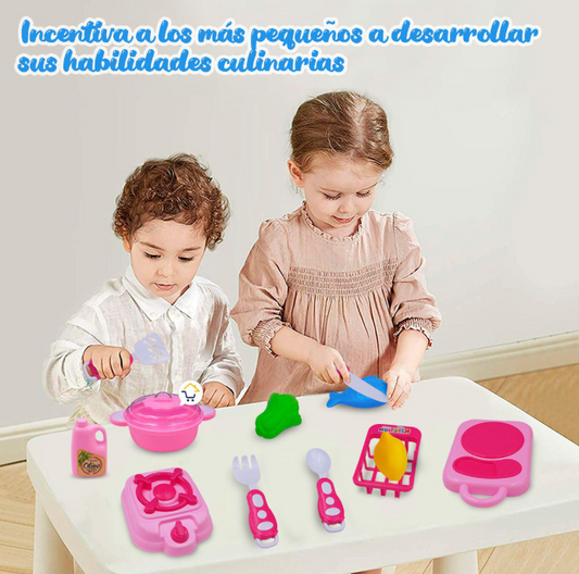 Cocina Accesorios Chef Juguete Didáctico Infantil 11855