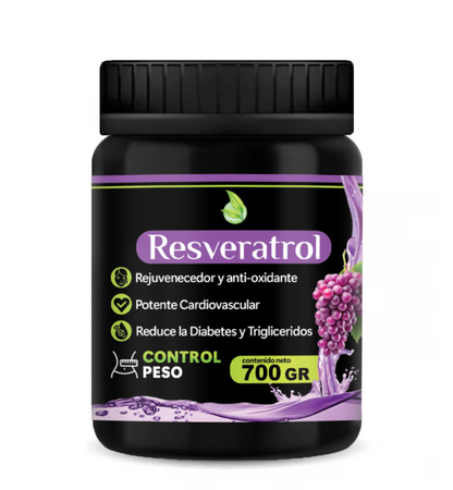 PROTEIN RESVERATROL MORA CON COLAGENO Y EXFOLIANTE