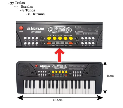 Piano Electrónico BIGFUN BF-430A2