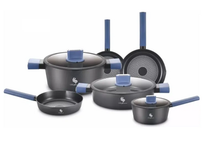 Set de ollas en mármol 9 piezas BERLÍN