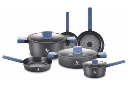 Set de ollas en mármol 9 piezas BERLÍN